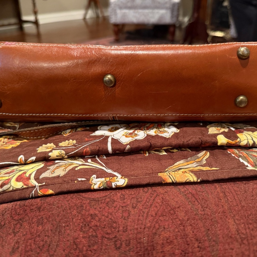 Patricia Nash Tan Leather Tote - Picture 5 of 16